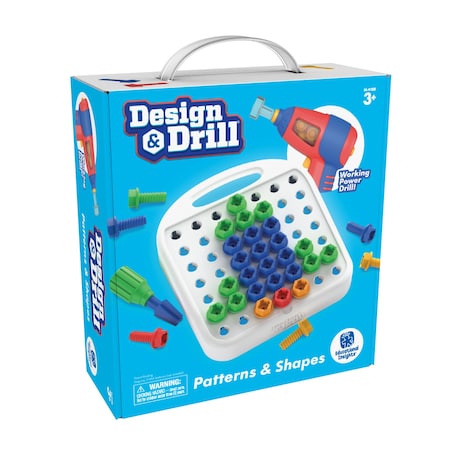 Educational Insights Design + Drill Patterns + Shapes 4108
